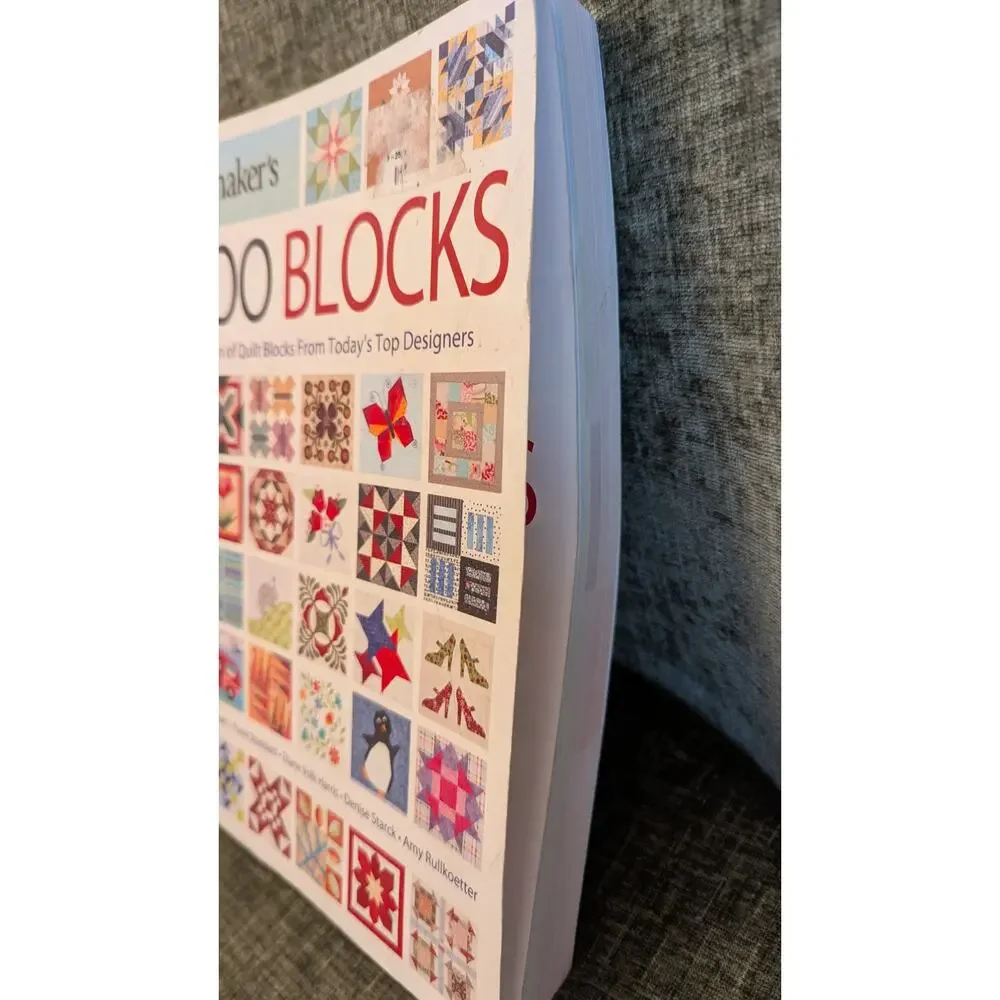 Quilter's 1,000 Blocks: A Collection of Quilt Blocks from Today's Top Designers